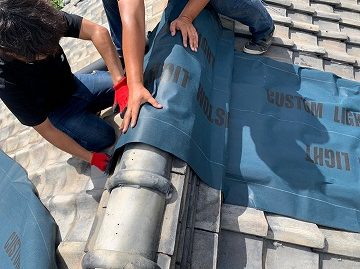 片面粘着ルーフィング